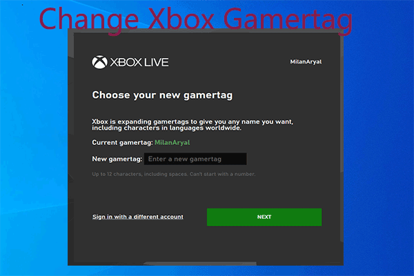 cambiar gamertag de Xbox