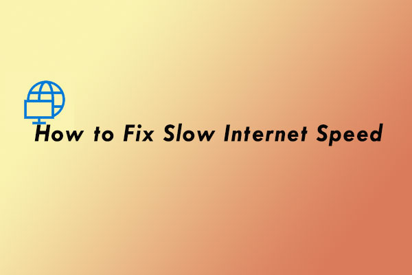 arreglar la pegatina de velocidad lenta de Internet