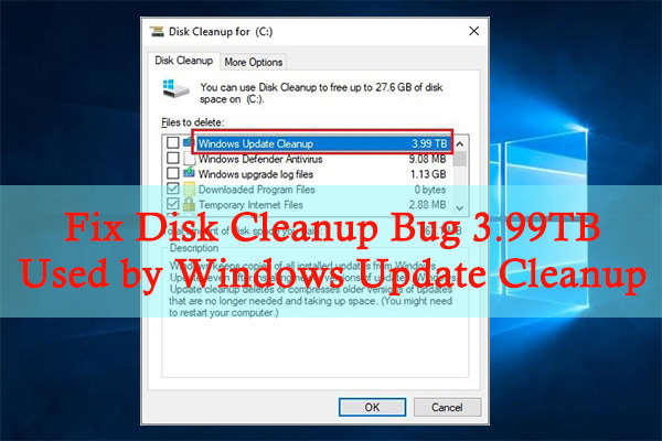 Limpieza de Windows Update 3.99TB