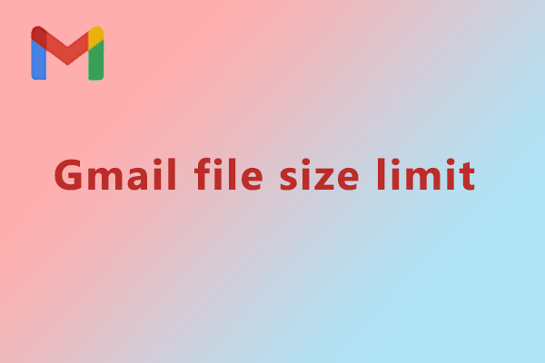 Límite de tamaño de archivo de Gmail
