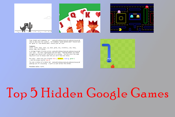 juegos de google ocultos