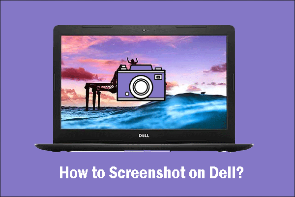 cómo tomar una captura de pantalla en la miniatura de Dell