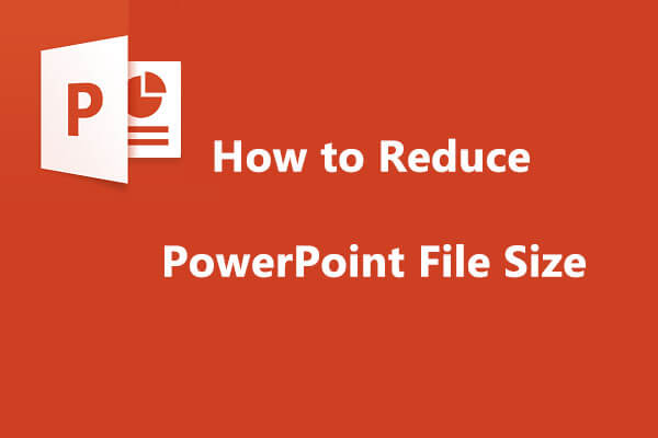 reducir el tamaño del archivo de PowerPoint
