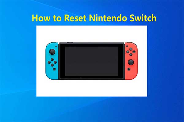 reiniciar Nintendo Switch