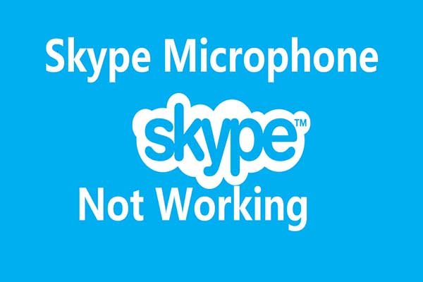 micrófono de skype no funciona en miniatura