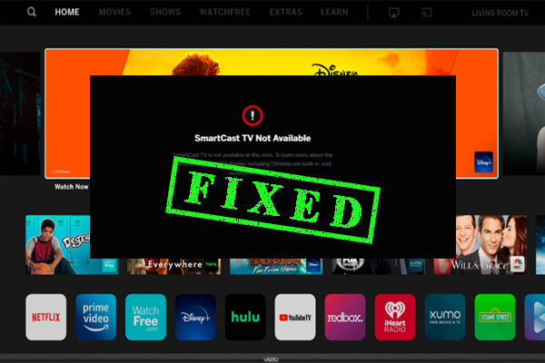 SmartCast TV no disponible