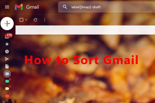 ordenar Gmail por remitente