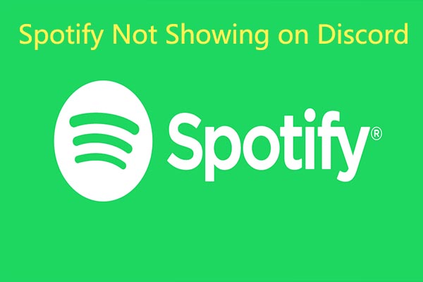 Spotify no aparece en Discord