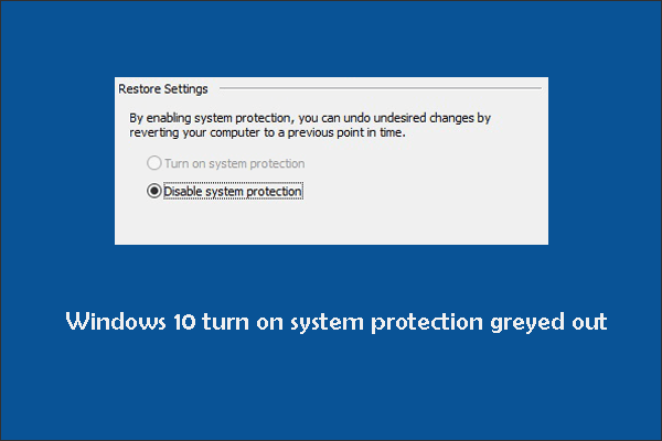 Windows 10 activa la protección del sistema atenuada