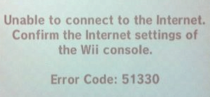 Código de error de Wii 51330