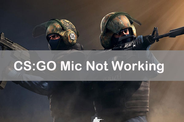 El micrófono de CS: GO no funciona