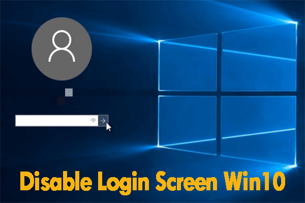 deshabilitar la miniatura de la pantalla de inicio de sesión de Windows 10
