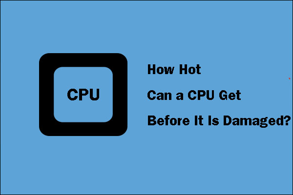¿Qué tan caliente puede calentarse el procesador antes de que se dañe?