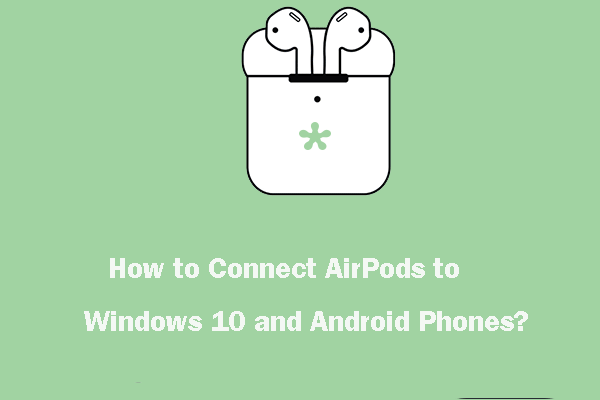 cómo conectar AirPods a Windows 10