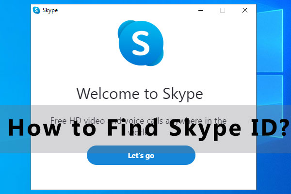 cómo encontrar una identificación de skype