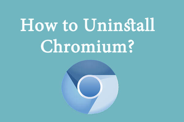 cómo desinstalar Chromium