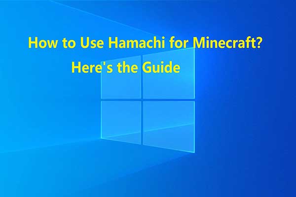 cómo usar hamachi para miniaturas de minecraft