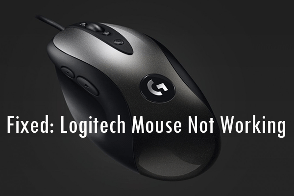 el mouse logitech no funciona en miniatura