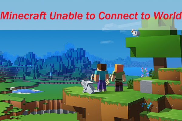Minecraft no se puede conectar a la miniatura del mundo