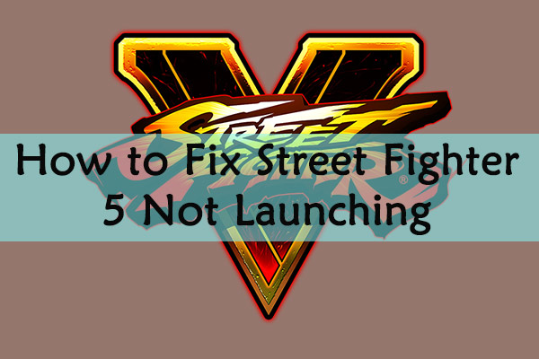 Street Fighter 5 no se lanzará