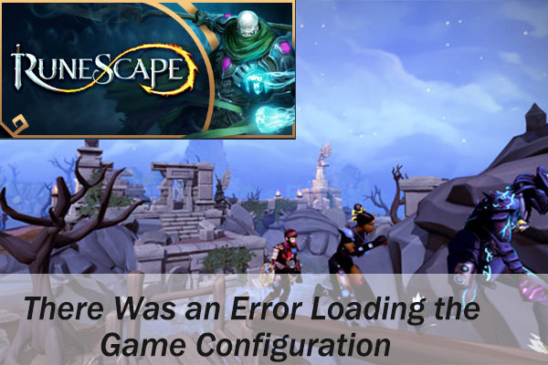 se produjo un error al cargar la configuración del juego desde el sitio web