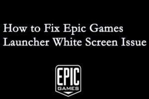 Lee más sobre el artículo 5 métodos para solucionar el problema de la pantalla blanca del iniciador de Epic Games