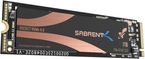 Lee más sobre el artículo Almacenamiento rápido a bajo precio: los SSD Rocket NVMe de Sabrent están a la venta a los precios más bajos de la historia
