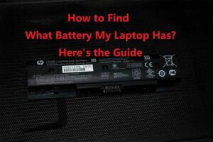 Lee más sobre el artículo ¿Cómo encuentro la batería de mi portátil?  ¡Aquí te dice cómo!