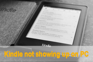 Lee más sobre el artículo ¿El Kindle no aparece en la PC?  Aquí hay soluciones simples para ti.