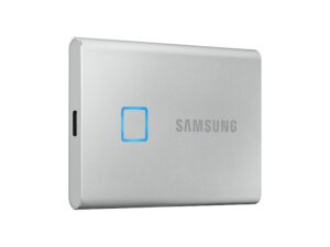 Lee más sobre el artículo El Samsung T7 Touch Portable SSD ganador del editor tiene un descuento de $ 70