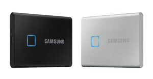 Lee más sobre el artículo El SSD portátil T7 Touch de Samsung combina velocidades vertiginosas con seguridad mediante huellas dactilares