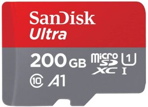 Lee más sobre el artículo Esta tarjeta microSD SanDisk Ultra de 200GB cuesta menos de $ 30 en Amazon hoy