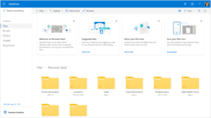 Lee más sobre el artículo Microsoft agrega OneDrive Personal Vault para proteger archivos críticos y aumentar las opciones de almacenamiento