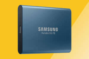 Lee más sobre el artículo Nos encanta el SSD portátil Samsung T5 de 1TB ultrarrápido y ultra espacioso, y es más barato que nunca