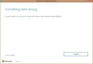 Lee más sobre el artículo Reparar el error de actualización de Windows 10 0xC1900200