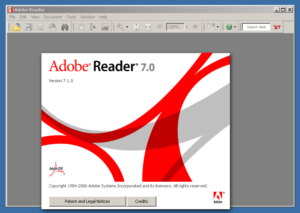 Lee más sobre el artículo Software Adobe Reader 7.0 (Léame)