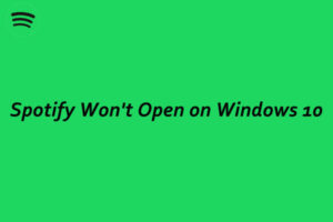 Lee más sobre el artículo ¿Spotify no se abre en Windows 10?  He aquí cómo solucionarlo