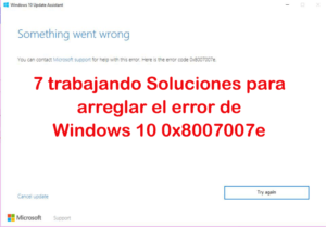 Lee más sobre el artículo Tutorial de reparación de Windows Update Error 0x8007007e: cómo solucionar este error para siempre en su PC